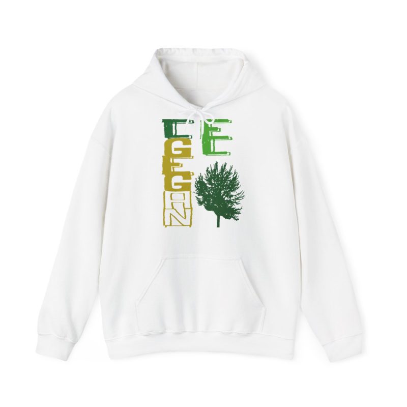 Sudadera con capucha - Blanco - Camiseta Gegant des Pi «ELEGANT»