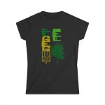 Camiseta mujer Softstyle - Negro - Camiseta Gegant des Pi «ELEGANT»