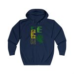 Sudadera con capucha y cremallera - Azul marino Oxford - Camiseta Gegant des Pi «ELEGANT» Sudadera con capucha y cremallera - Azul marino Oxford - Camiseta Gegant des Pi «ELEGANT»