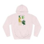Sudadera universitaria - Rosa bebe - Camiseta Gegant des Pi «ELEGANT»