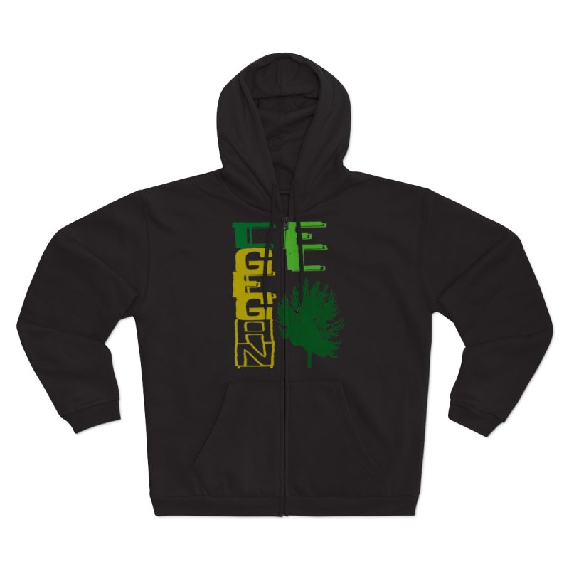 Sudadera capucha con cremallera premium - Negro - Camiseta Gegant des Pi «ELEGANT» Sudadera capucha con cremallera premium - Negro - Camiseta Gegant des Pi «ELEGANT»