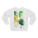 Sudadera cuello redondo premium - Blanco - Camiseta Gegant des Pi «ELEGANT»