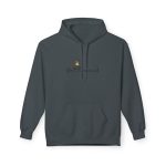 Sudadera Softstyle con capucha - Gris oscuro jaspeado - Camiseta Flor Romaniál