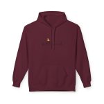 Sudadera Softstyle con capucha - Granate - Camiseta Flor Romaniál