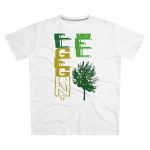 Camiseta hombre corte moderno - Blanco - Camiseta Gegant des Pi «ELEGANT»