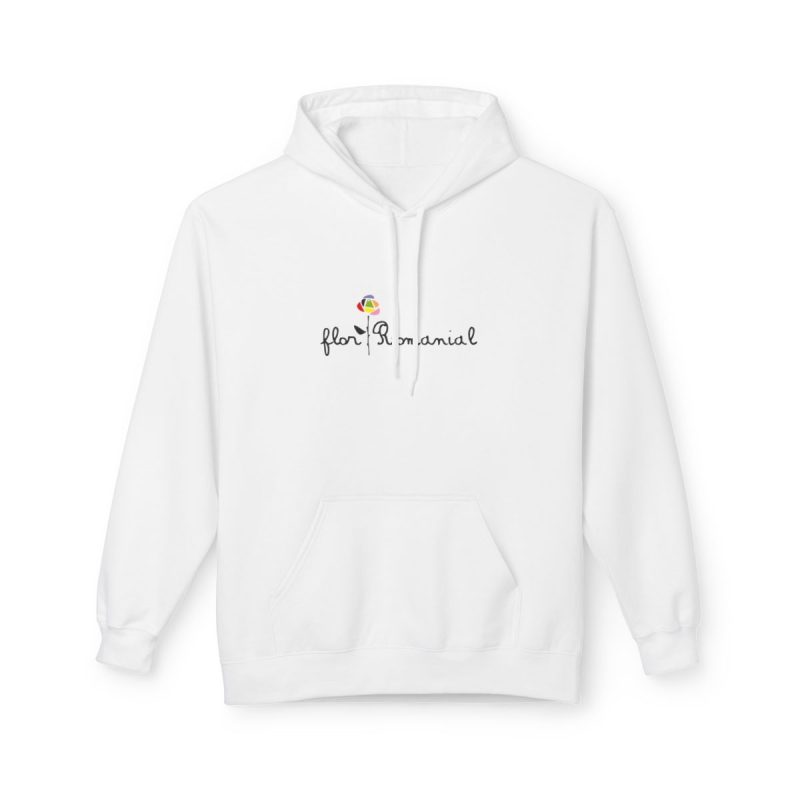 Sudadera Softstyle con capucha - Blanco - Camiseta Flor Romaniál