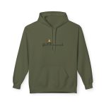 Sudadera Softstyle con capucha - Verde militar - Camiseta Flor Romaniál