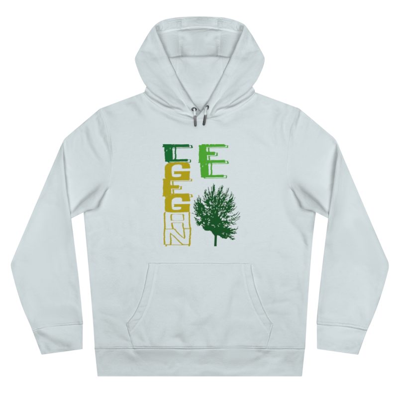 Sudadera con capucha King - Azul cielo puro - Camiseta Gegant des Pi «ELEGANT»
