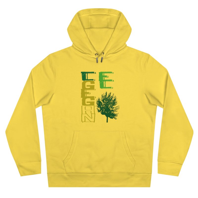 Sudadera con capucha King - Amarillo chispa - Camiseta Gegant des Pi «ELEGANT»