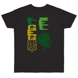 Camiseta punto liso - Negro - Camiseta Gegant des Pi «ELEGANT»