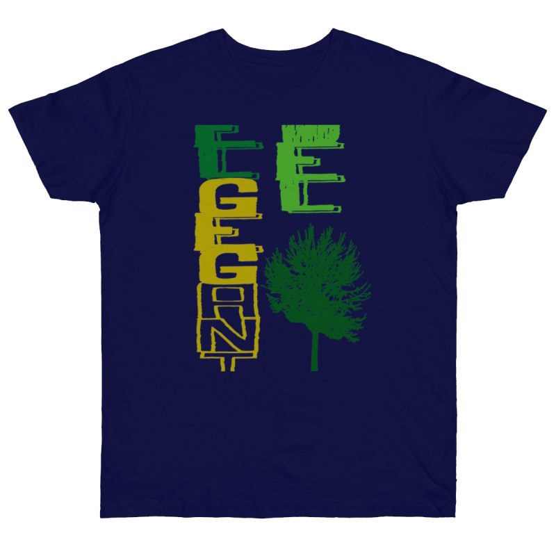 Camiseta punto liso - Azul marino intenso - Camiseta Gegant des Pi «ELEGANT»