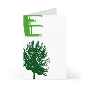 Tarjetas de felicitacion (7 uds.) - Camiseta Gegant des Pi «ELEGANT»