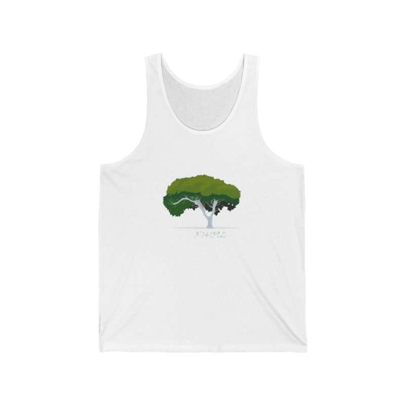 Camiseta de tirantes - Blanco - Camiseta número pi Camiseta de tirantes - Blanco - Camiseta número pi