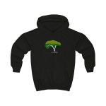 Sudadera con capucha infantil - Negro azabache - Camiseta número pi