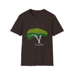Camiseta Softstyle - Marron chocolate oscuro - Camiseta número pi
