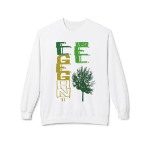 Sudadera Softstyle cuello redondo - Blanco - Camiseta Gegant des Pi «ELEGANT»