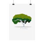 Poster - Camiseta número pi
