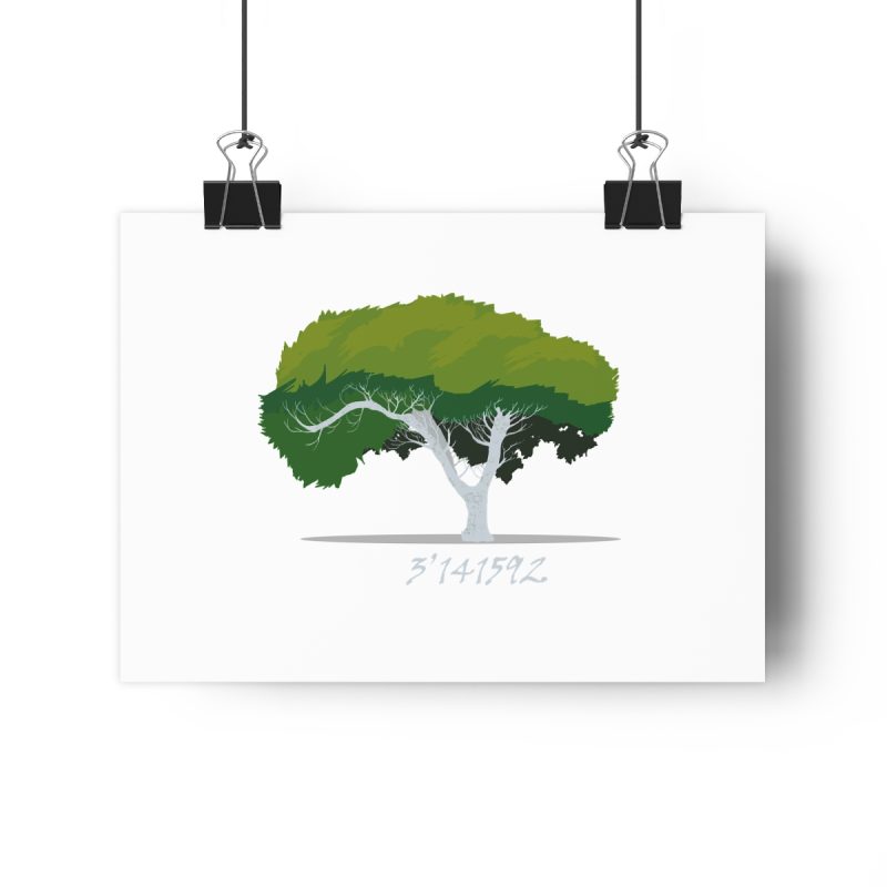 Lamina Giclee - Camiseta número pi Lamina Giclee - Camiseta número pi