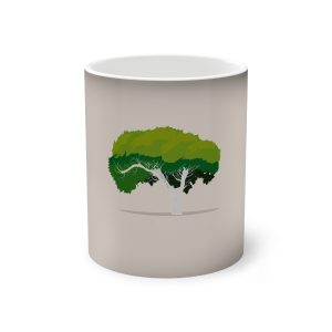Taza magica que cambia de color - Negro - Camiseta número pi