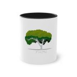 Taza bicolor - Negro - Camiseta número pi Taza bicolor - Negro - Camiseta número pi