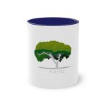 Taza bicolor - Azul oscuro - Camiseta número pi Taza bicolor - Azul oscuro - Camiseta número pi