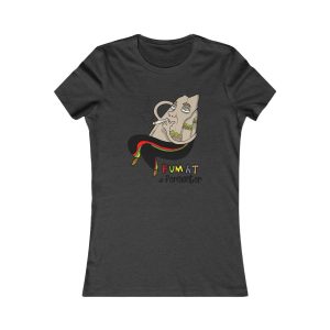 Camiseta mujer Favorite - Gris antracita jaspeado - Camiseta Puig es fumat