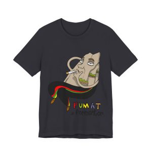 Camiseta jersey manga corta - Gris oscuro - Camiseta Puig es fumat