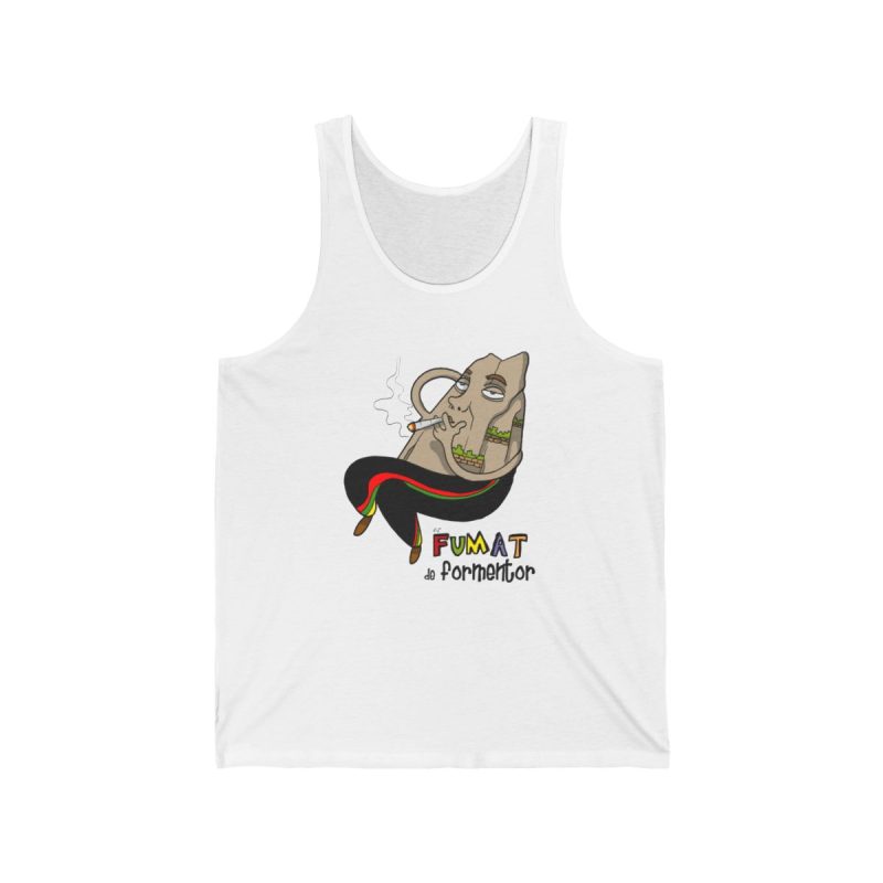 Camiseta de tirantes - Blanco - Camiseta Puig es fumat