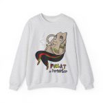 Sudadera cuello redondo - Gris ceniza - Camiseta Puig es fumat Sudadera cuello redondo - Gris ceniza - Camiseta Puig es fumat