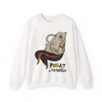Sudadera cuello redondo - Blanco - Camiseta Puig es fumat Sudadera cuello redondo - Blanco - Camiseta Puig es fumat