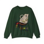 Sudadera cuello redondo - Verde bosque - Camiseta Puig es fumat Sudadera cuello redondo - Verde bosque - Camiseta Puig es fumat