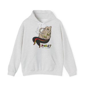 Sudadera con capucha - Gris ceniza - Camiseta Puig es fumat