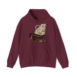 Sudadera con capucha - Granate - Camiseta Puig es fumat Sudadera con capucha - Granate - Camiseta Puig es fumat