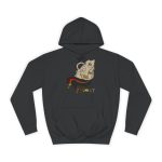 Sudadera universitaria - Negro azabache - Camiseta Puig es fumat Sudadera universitaria - Negro azabache - Camiseta Puig es fumat