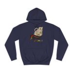 Sudadera universitaria - Azul marino Oxford - Camiseta Puig es fumat Sudadera universitaria - Azul marino Oxford - Camiseta Puig es fumat