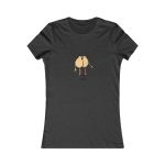Camiseta mujer Favorite - Gris antracita jaspeado - Camiseta «Cul…» Camiseta mujer Favorite - Gris antracita jaspeado - Camiseta «Cul…»
