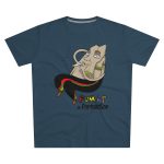 Camiseta hombre corte moderno - Azul vaquero - Camiseta Puig es fumat
