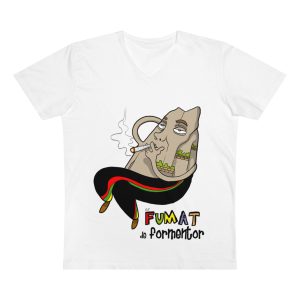 Camiseta hombre cuello de pico Presenter - Blanco - Camiseta Puig es fumat