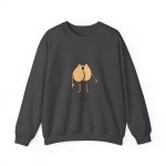 Sudadera cuello redondo - Gris oscuro jaspeado - Camiseta «Cul…» Sudadera cuello redondo - Gris oscuro jaspeado - Camiseta «Cul…»