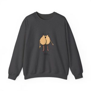 Sudadera cuello redondo - Gris oscuro jaspeado - Camiseta «Cul…»