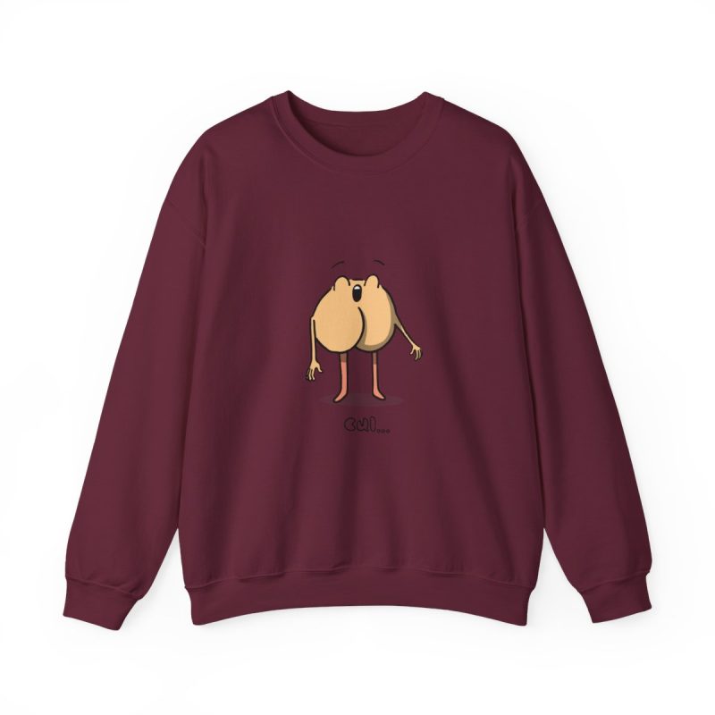 Sudadera cuello redondo - Granate - Camiseta «Cul…»