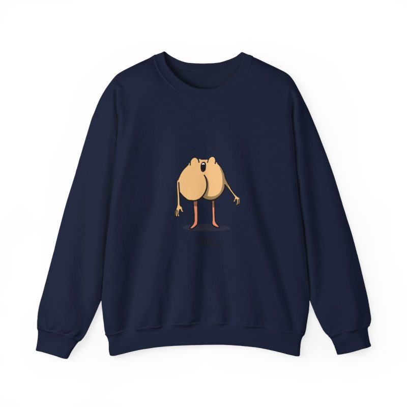 Sudadera cuello redondo - Azul marino - Camiseta «Cul…»