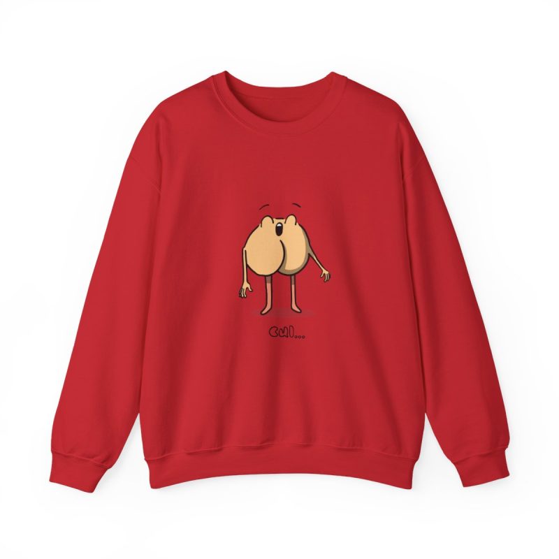 Sudadera cuello redondo - Rojo - Camiseta «Cul…»