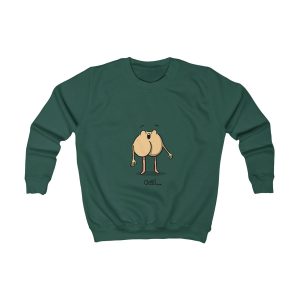 Sudadera infantil - Verde botella - Camiseta «Cul…»
