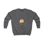Sudadera infantil - Gris marengo - Camiseta «Cul…»