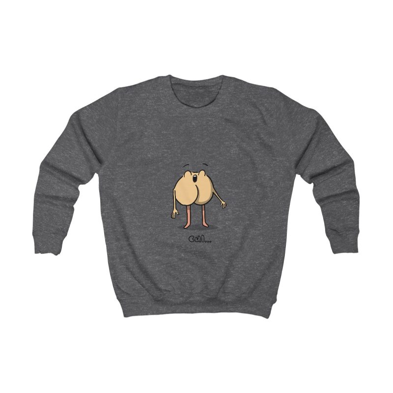 Sudadera infantil - Gris marengo - Camiseta «Cul…»