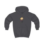 Sudadera con capucha infantil - Gris marengo - Camiseta «Cul…»
