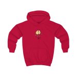 Sudadera con capucha infantil - Rojo fuego - Camiseta «Cul…»
