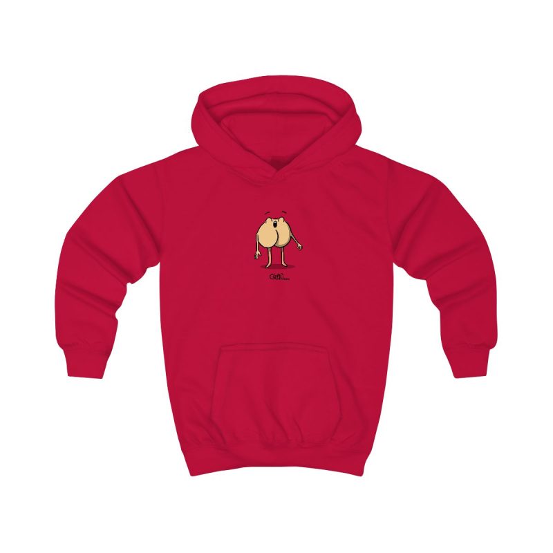 Sudadera con capucha infantil - Rojo fuego - Camiseta «Cul…»