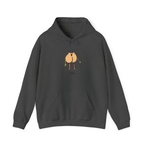 Sudadera con capucha - Gris oscuro jaspeado - Camiseta «Cul…»